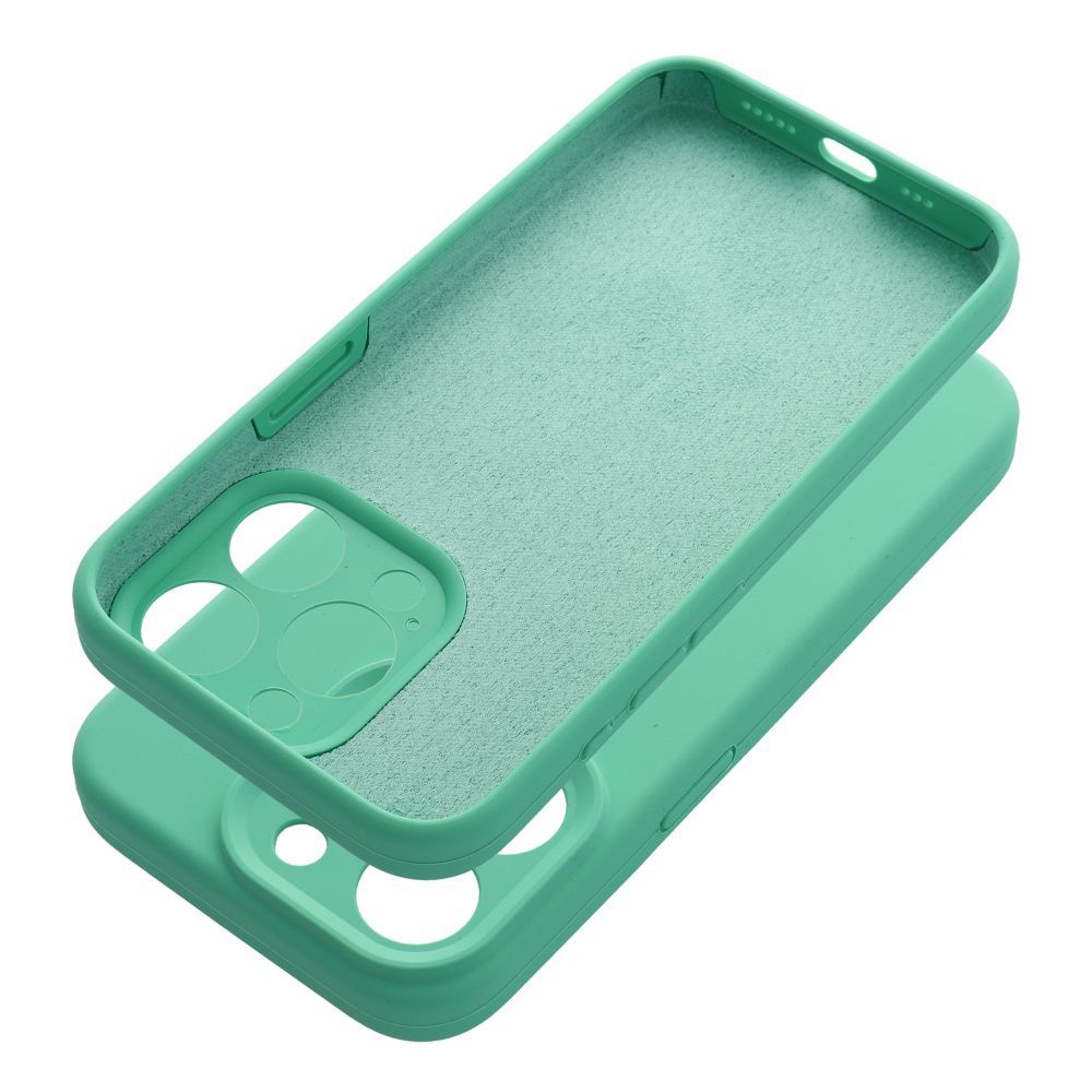 Silikonikuori 2mm IPHONE 16e (SE 4 2025) mintunvihreä