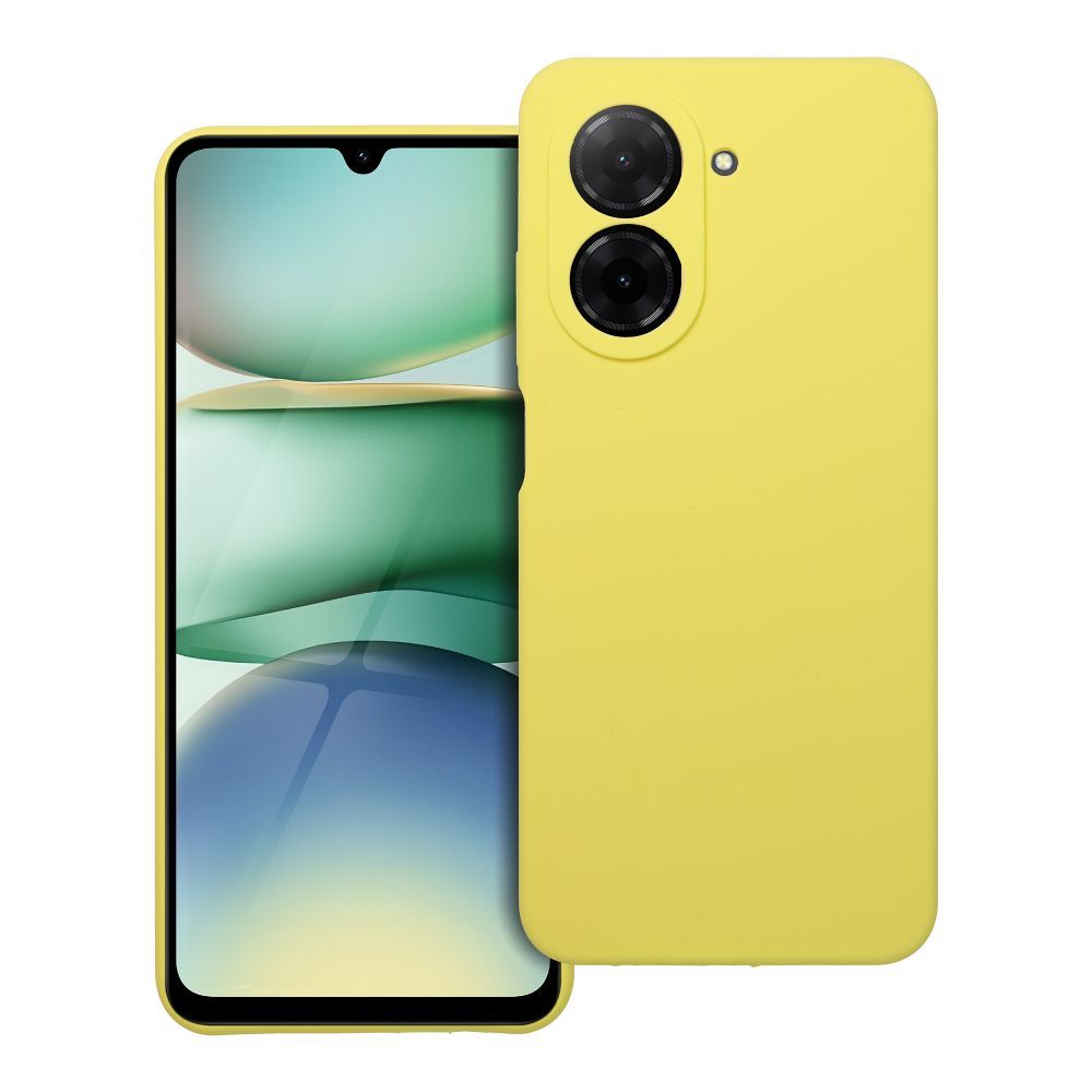 Silikoninen suojakuori Xiaomi Redmi A5:lle ( 171,7 x 77,8 x 8,26 ) 2mm keltainen