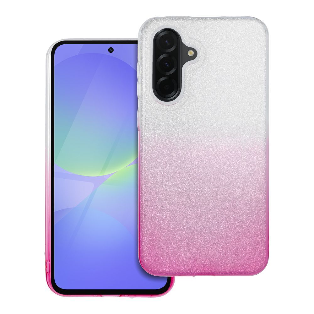 SHINING suojakuori SAMSUNG A36 5G läpinäkyvä pinkki