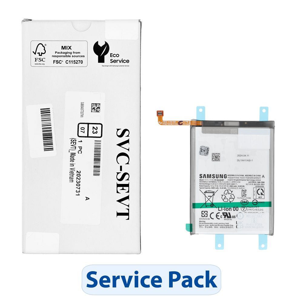 ServicePack Akku EB-BA336ABY SAMSUNG A53 5G A536B GH82-28027A
