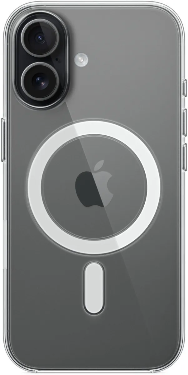 iPhone 17 läpinäkyvä suojakuori MagSafella