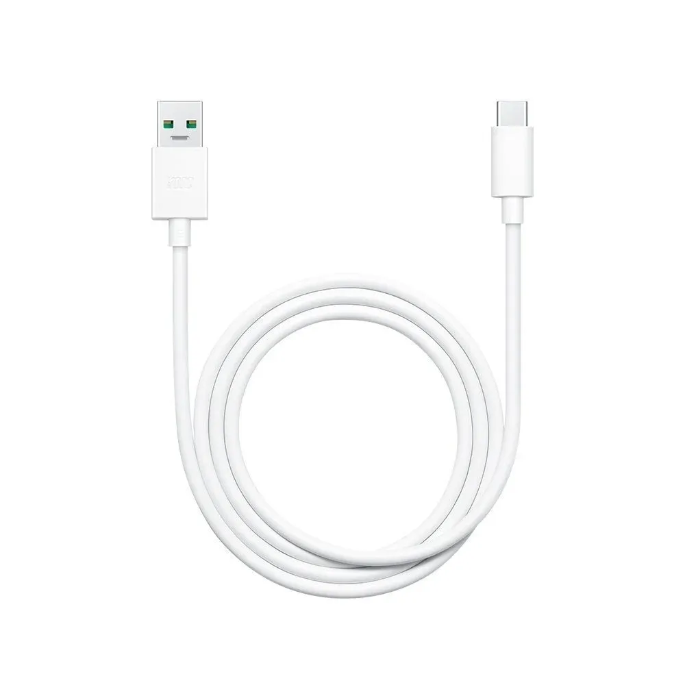 OPPO alkuperäinen kaapeli USB A - Type C 3A DL129 1 m valkoinen bulk