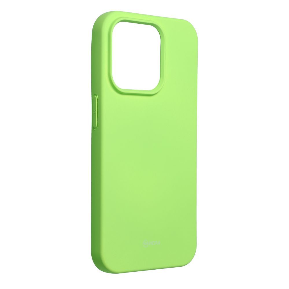 ROAR ALL DAY COLORFUL JELLY Suojakuori iPhone 15 Pro:lle lime