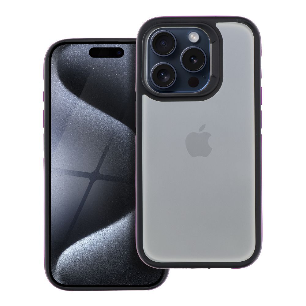 Suojakuori iPhone 15 PRO -lle Neo violetti