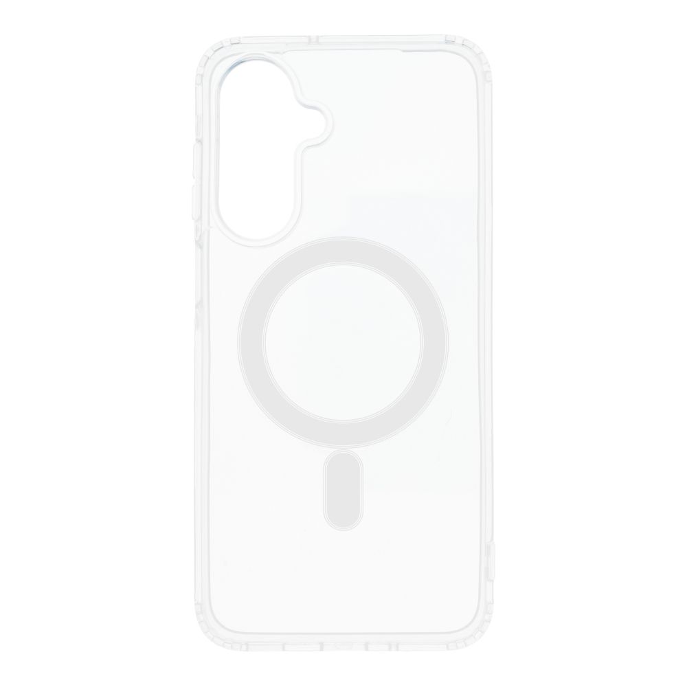 Suojakuori Samsung A17:lle Clear Mag Cover (MID) yhteensopiva MagSafen kanssa läpinäkyvä