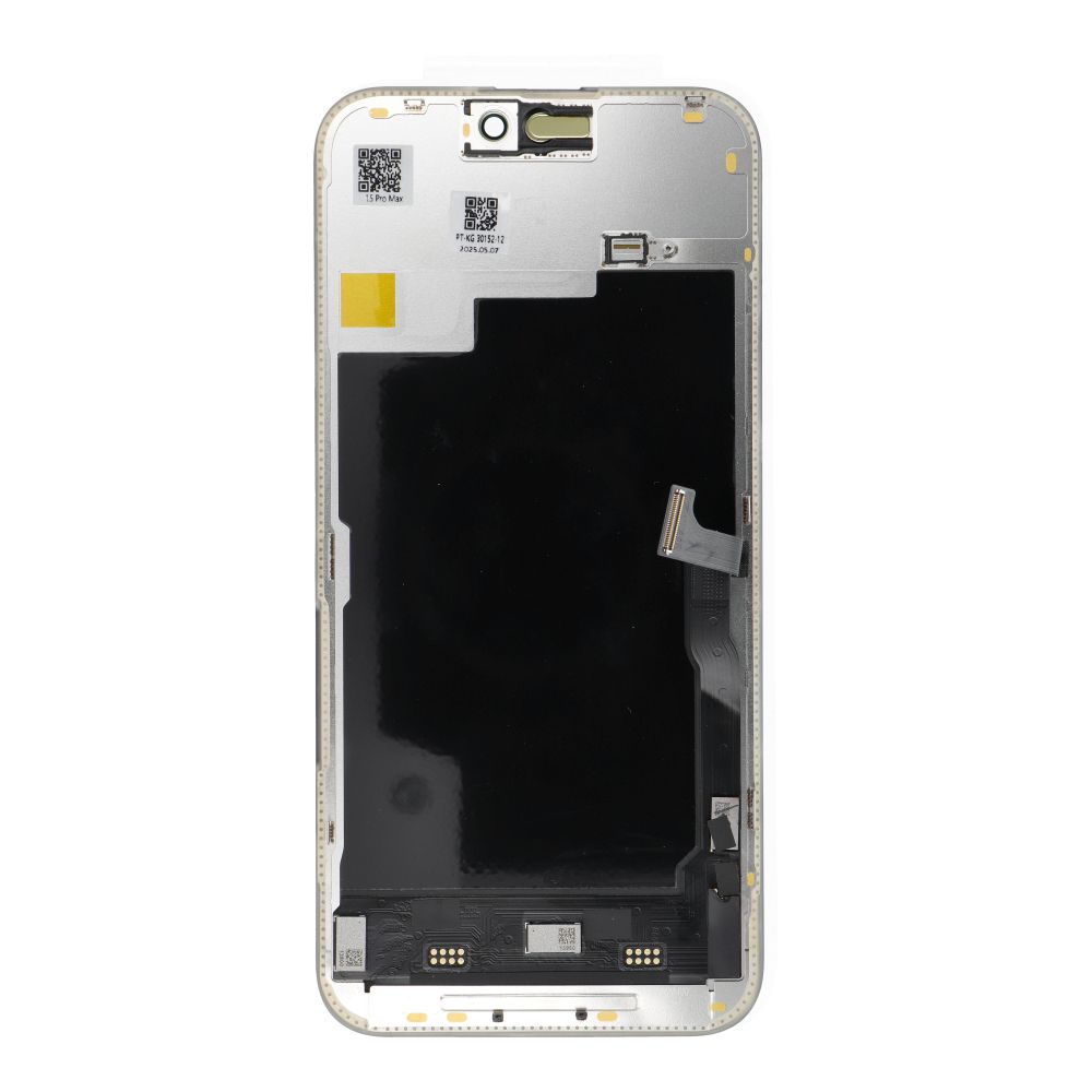 FixCell LCD-näyttö iPhone 15 Pro Max:lle SOFT OLED 120Hz (diagnosoitavissa: käytetty)