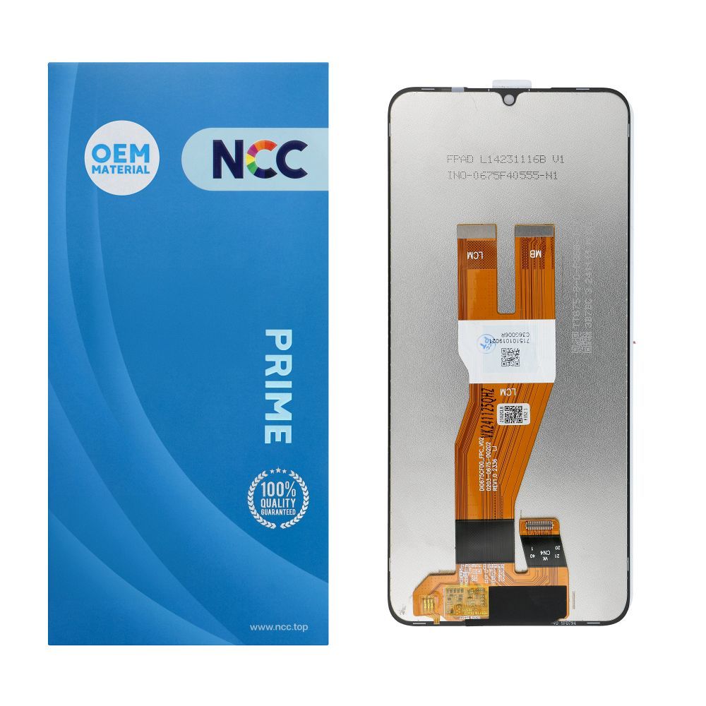 NCC LCD-näyttö Samsung A05 A055F/A055M OEM ilman kehystä