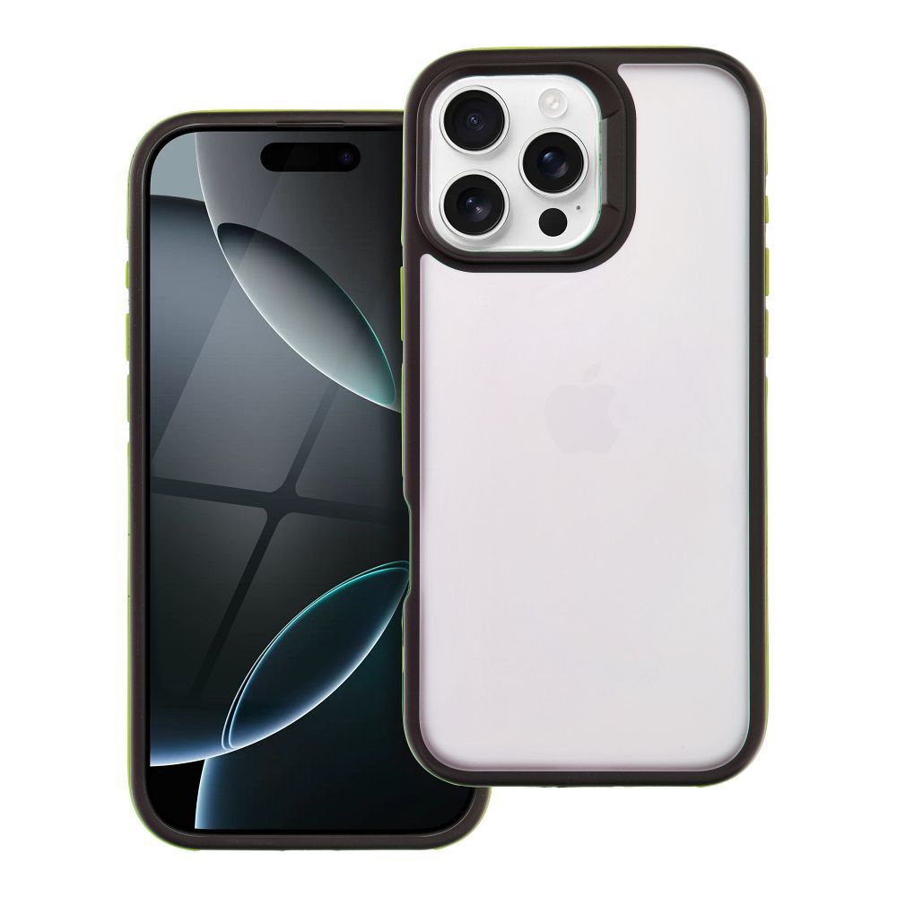 Suojakuori iPhone 16 PRO MAX -lle Neo keltainen