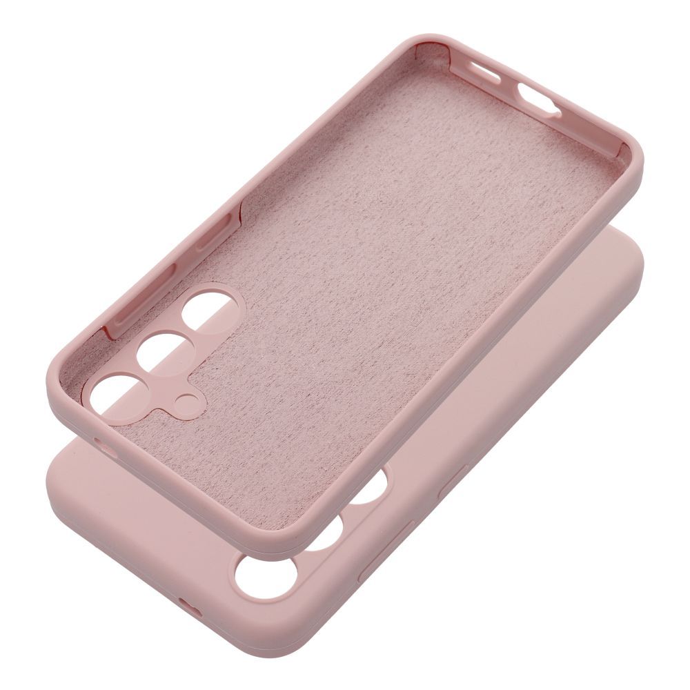 Silikonikuori 2mm REALME C75 hiekanvaaleanpunainen