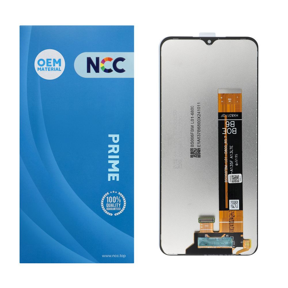 NCC LCD-näyttö Samsung A13 4G A135F/A135U/A135M/A137F OEM ilman kehystä