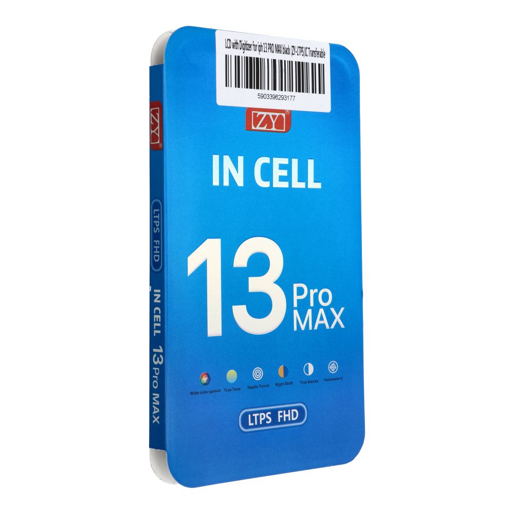 LCD-näyttö iPhone 13 Pro Max digitoijalla musta (ZY-LTPS) IC siirrettävä