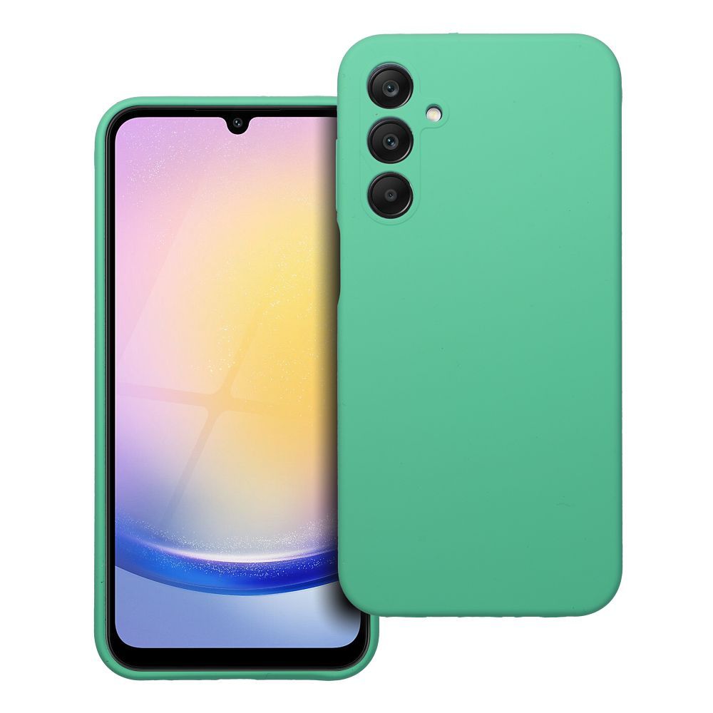 Silikoninen Suojakuori Samsung A25 5G:lle 2mm minttu