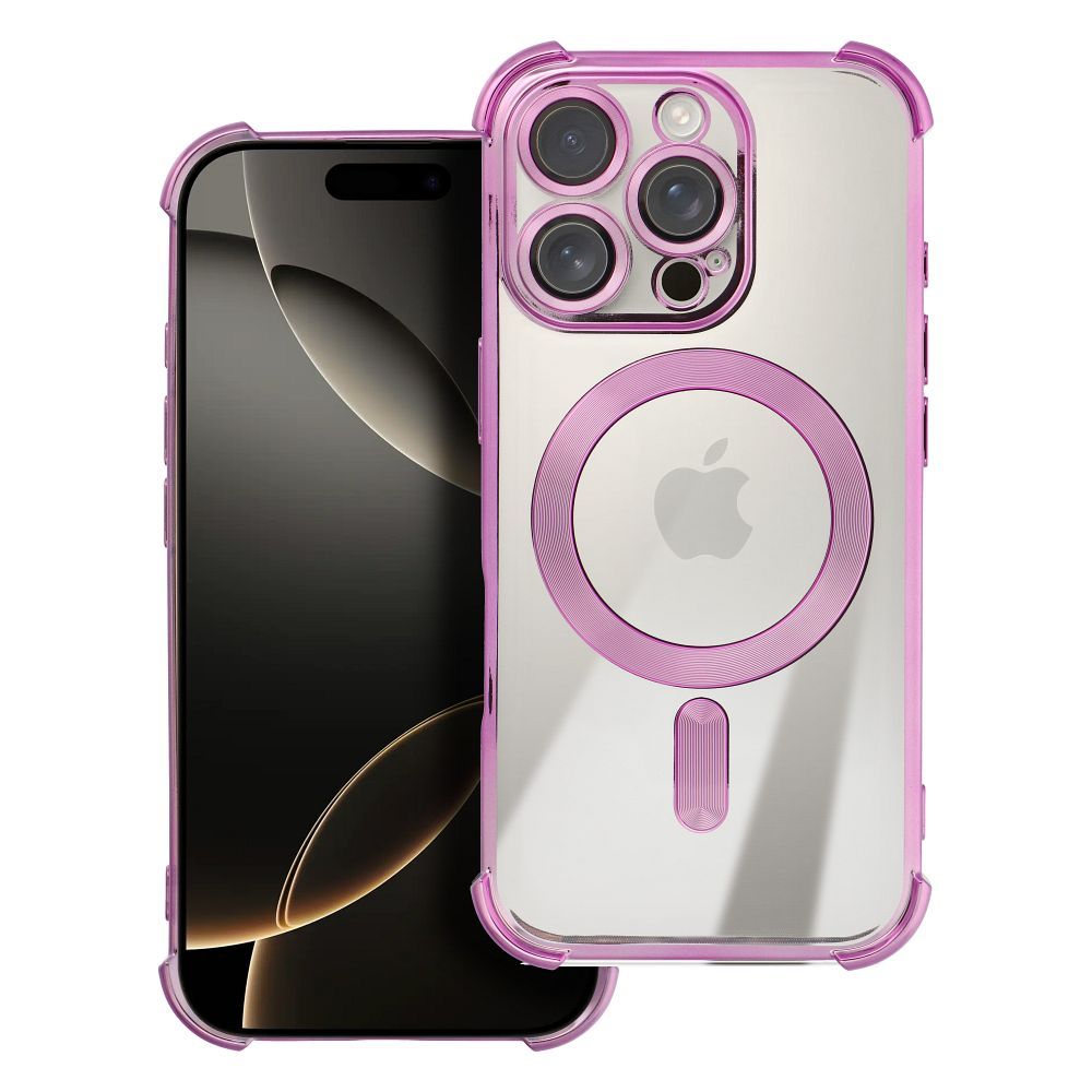Suojakuori iPhone 17 AIR:lle MagSafe-yhteensopiva Antishock Electro violetti
