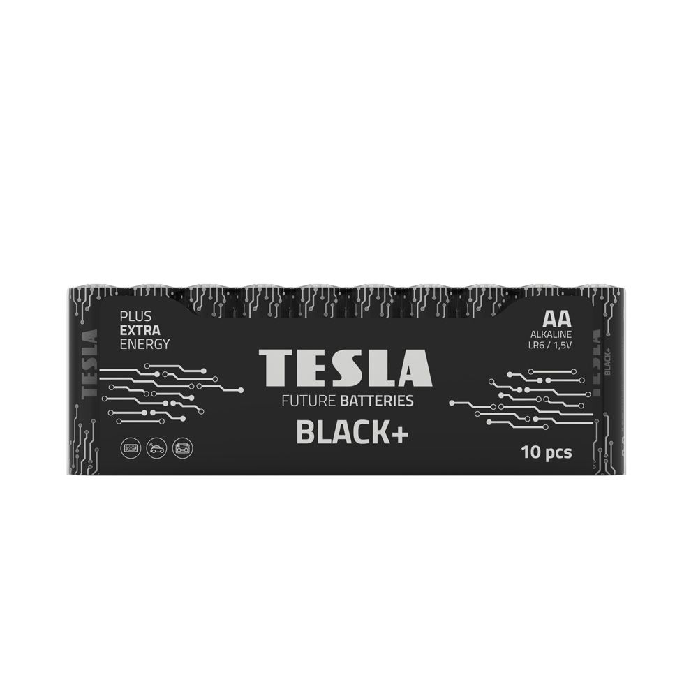 TESLA alkaliparisto R6 (AA) BLACK+ [10x72] 10 kpl