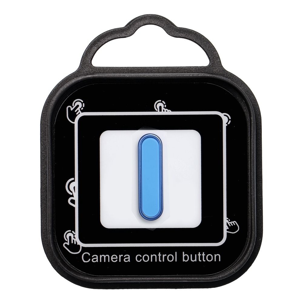 Camera Control -aktiivipainike IPHONE 16 -sarjan suojakuorelle Drop Glue / Clear Mag Cover sininen