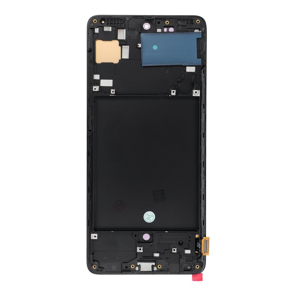 FixCell LCD-näyttö Samsung A71 4G A715 OLED kehyksellä