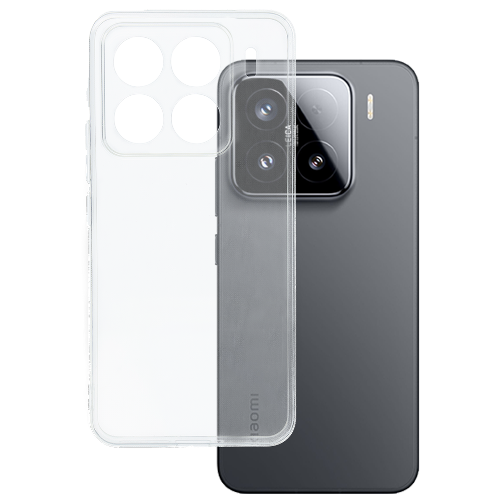 Ultra Clear 1mm Suojakuori Xiaomi 15 Pro 5G:lle läpinäkyvä