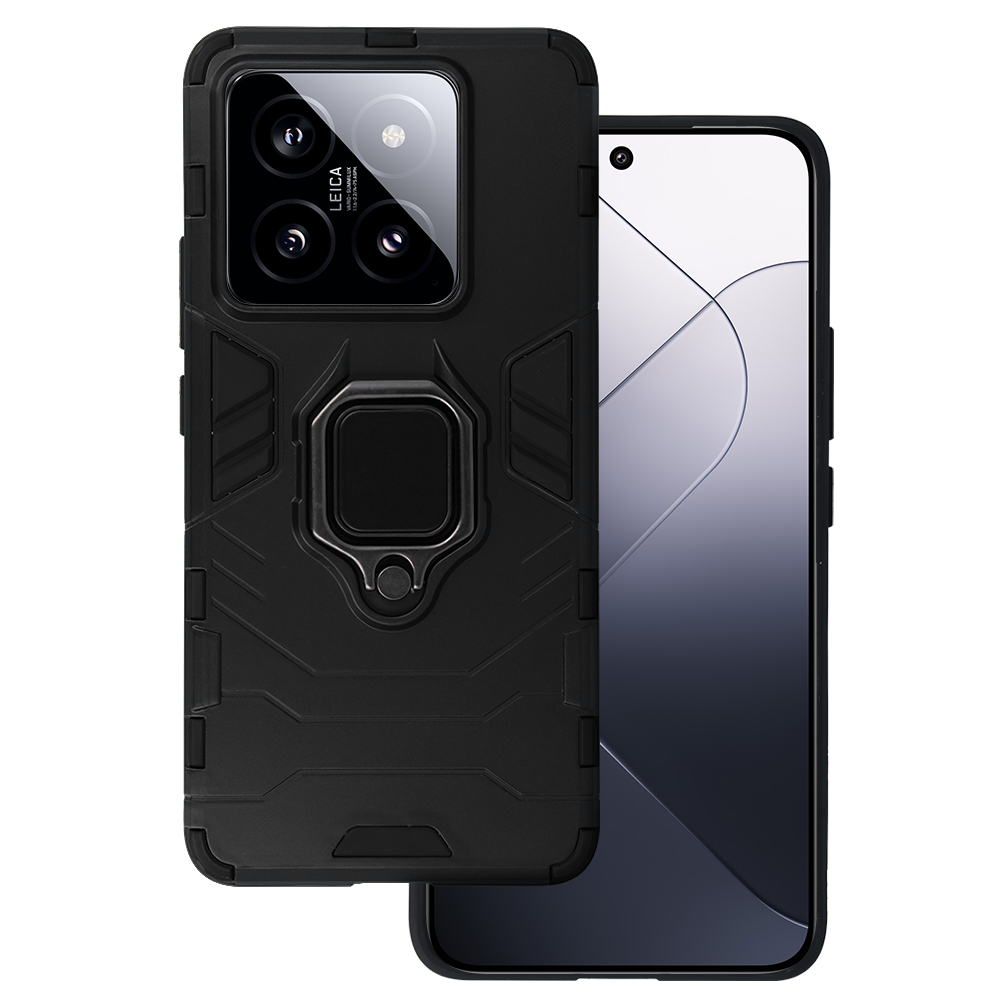 Ring Armor Suojakuori Xiaomi 14T Pro:lle musta