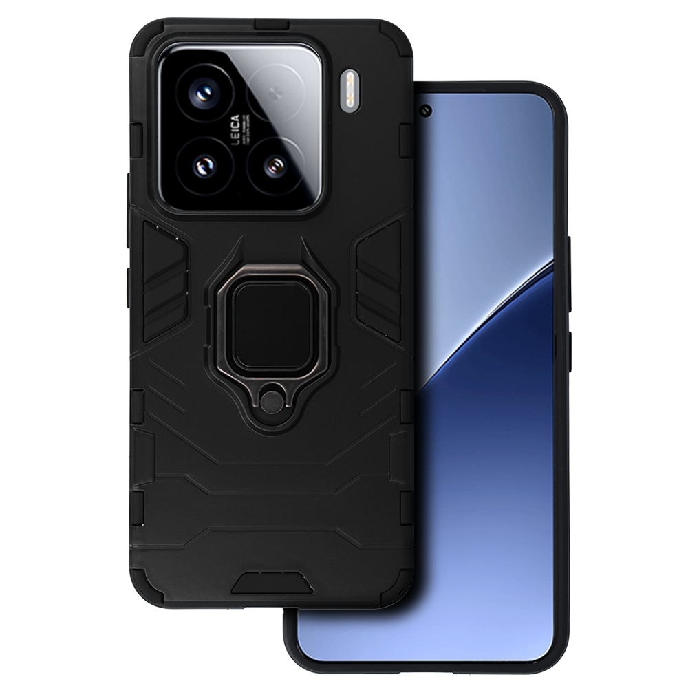 Ring Armor Suojakuori Xiaomi 15 Pro 5G:lle musta
