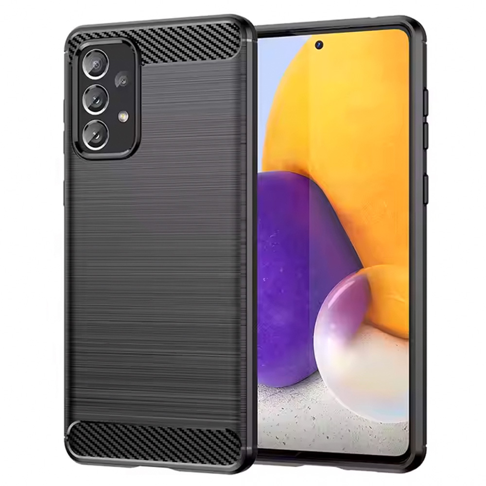Carbon Suojakuori Samsung Galaxy A53 5G:lle musta