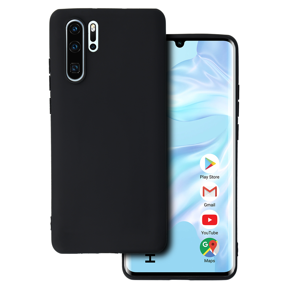 Matt takakuori Huawei P30 Pro:lle musta