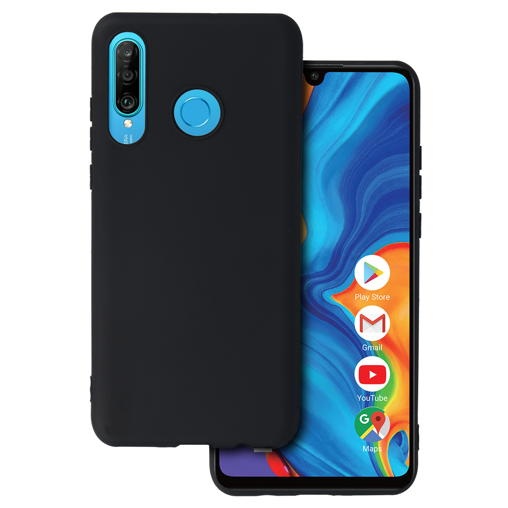 Back Case Matt for HUAWEI P30 LITE Black