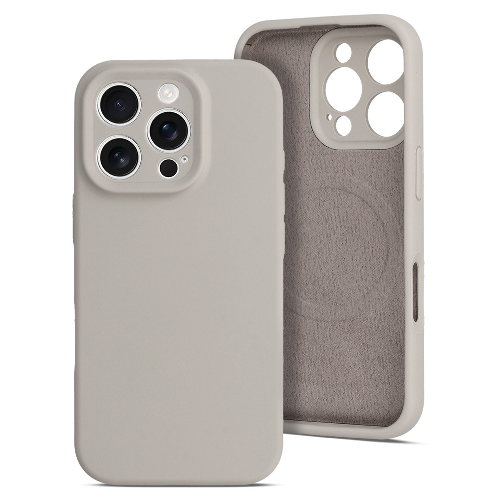 MagColor Pure Suojakuori iPhone 16 Pro Max:lle latte