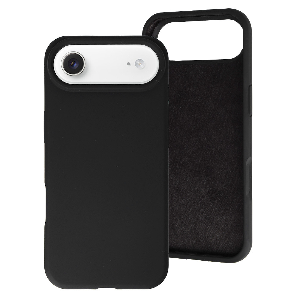 MagColor Pure Suojakuori iPhone 17 Air:lle musta