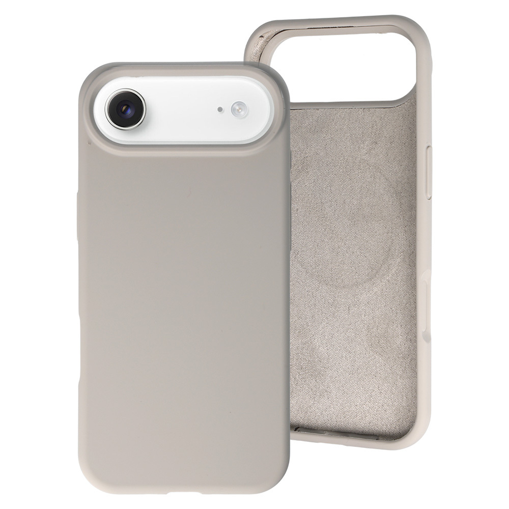 MagColor Pure Suojakuori iPhone 17 Air:lle latte