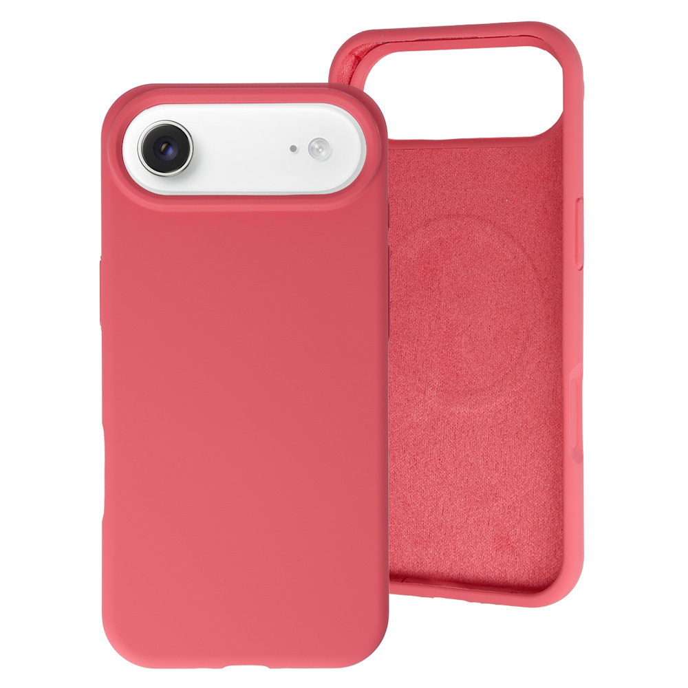 MagColor Pure Suojakuori iPhone 17 Air:lle punainen