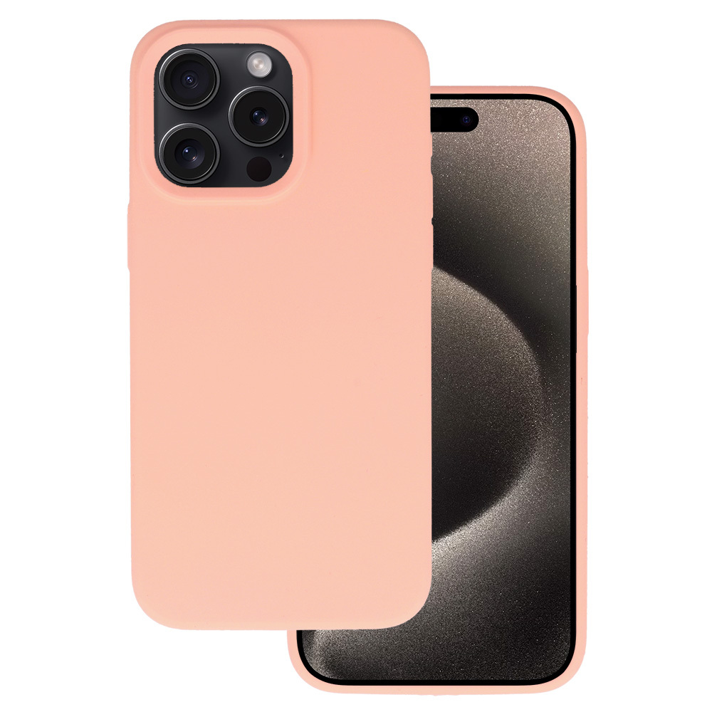 Silicone Lite Suojakuori iPhone 17 Air:lle persikka