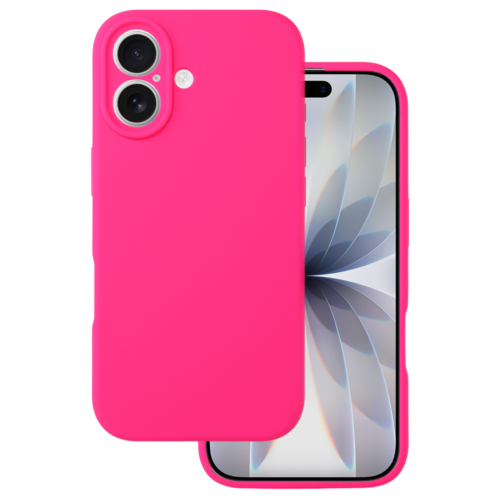 Silicone Lite Suojakuori iPhone 17 Air:lle fuksia