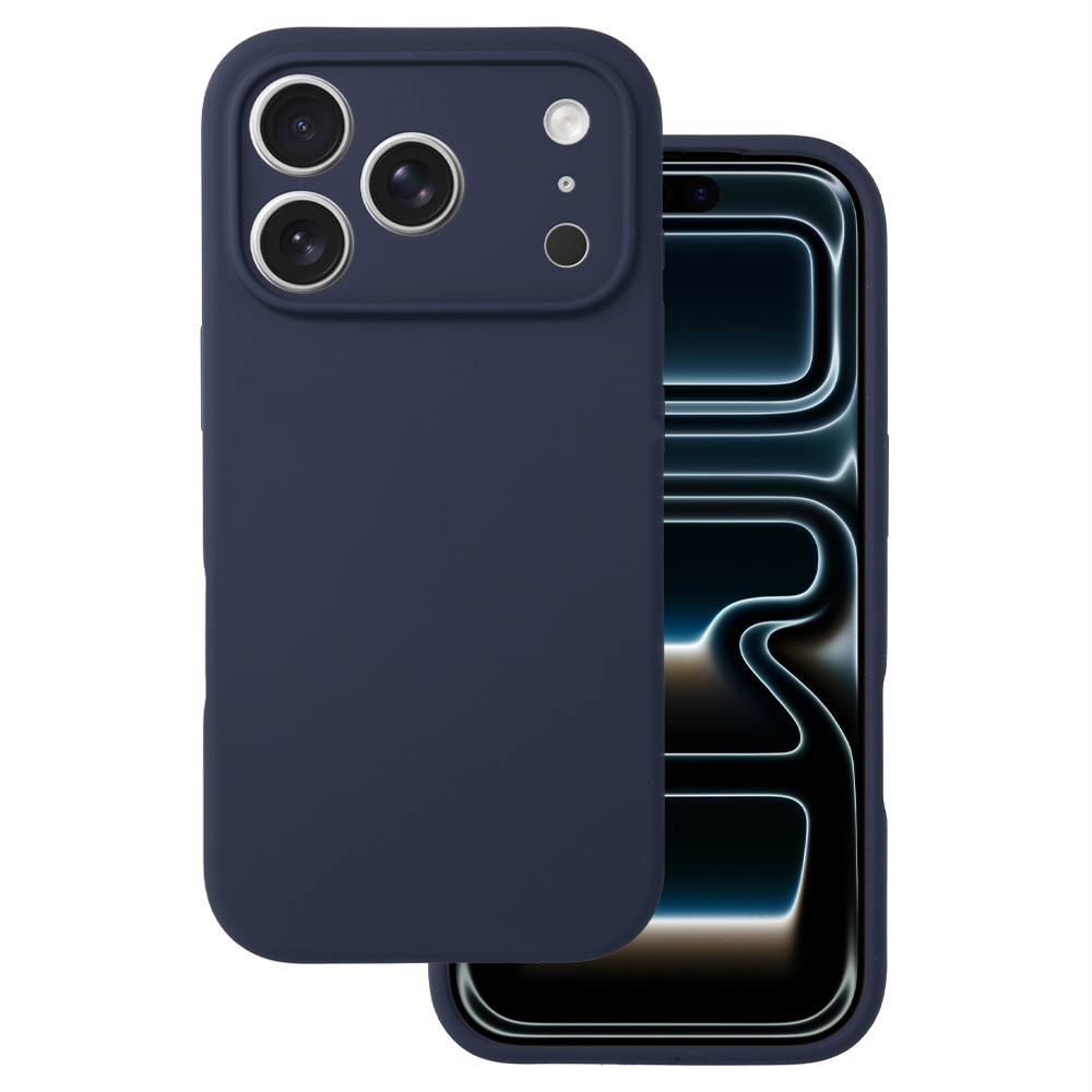 Silicone Lite Suojakuori iPhone 17 Pro:lle laivastonsininen