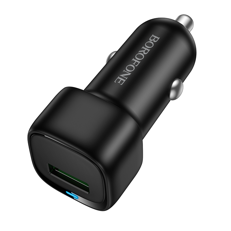 Borofone Autolaturi BZ34 Cloud - USB - QC 3.0 18W musta