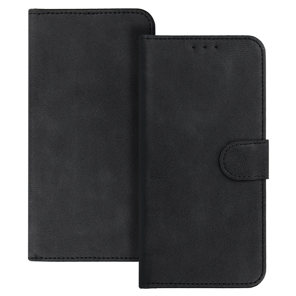 Yleinen Universal Läppäsuojakuori - koko M - Samsung S21/S10/Note/Note 2/Note 3/Huawei P30 Lite/P9/P9 Lite/Sony Xperia Z3/Z4/Z5:lle musta