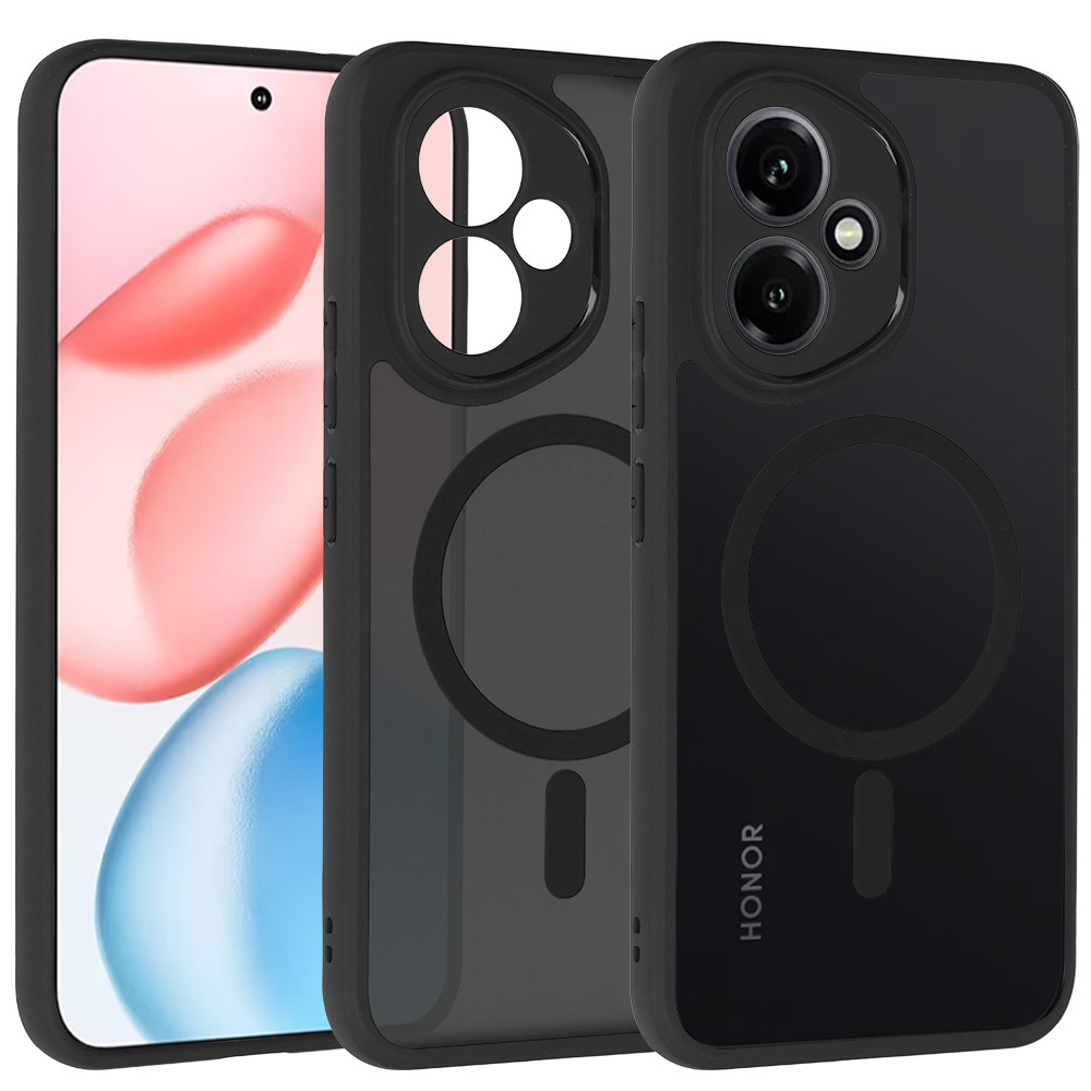 Full Matte Mag Cover for Honor 400 Pro 5G black