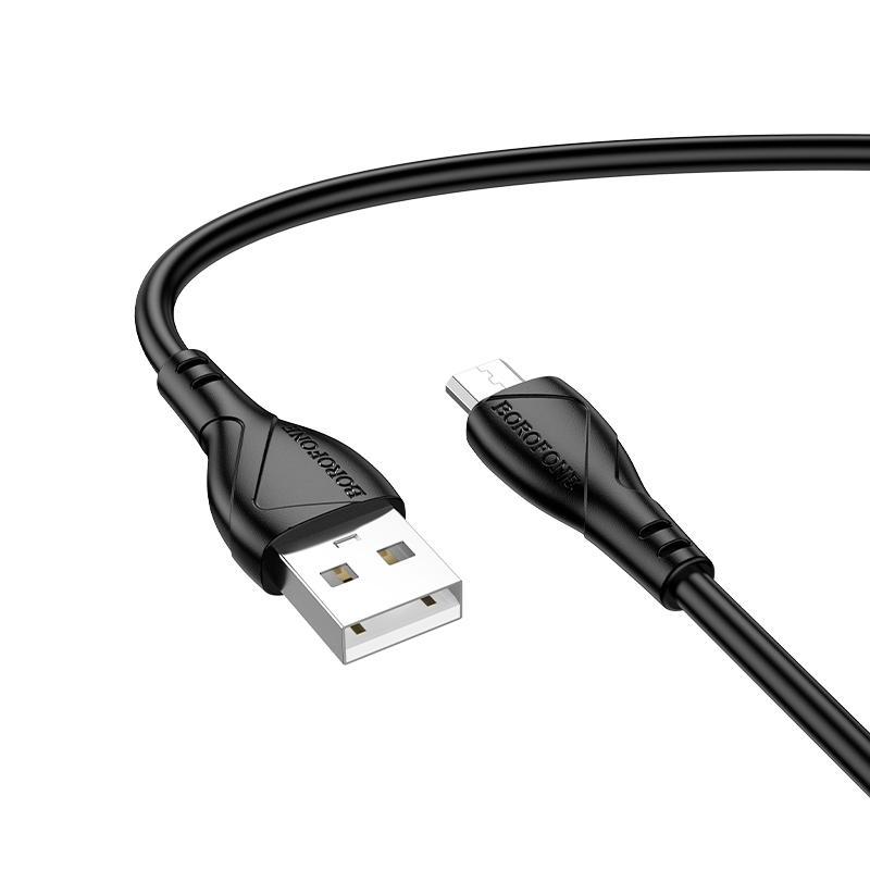 Borofone Kaapeli BX121 Energy - USB Micro USB - 2,4A 1 metri musta