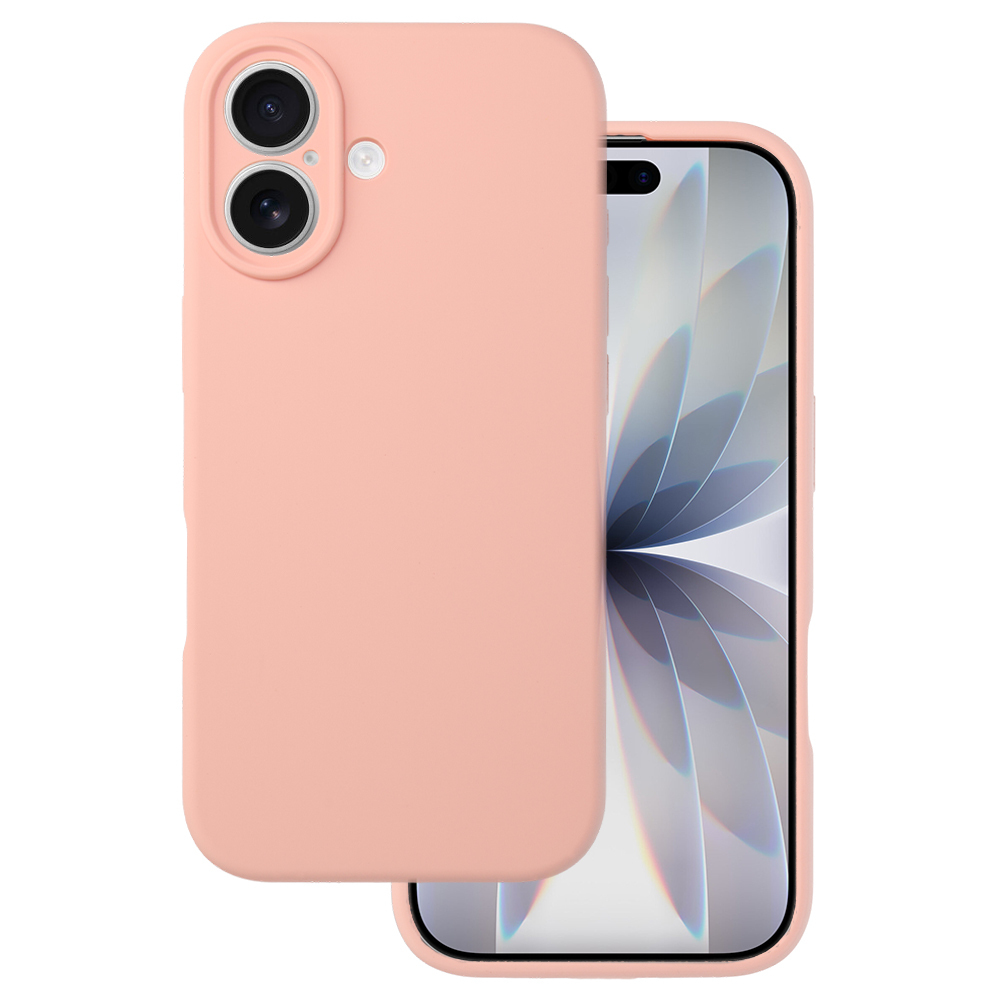 Silicone Lite Suojakuori iPhone 17:lle persikka