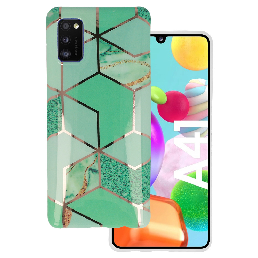 Cosmo Marble Suojakuori Samsung Galaxy A41:lle - Design 2