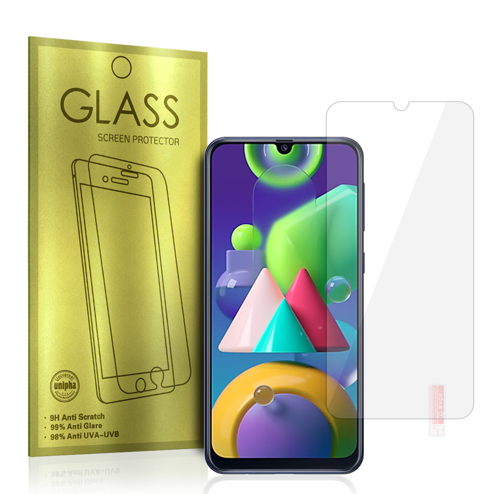 Karkaistu lasi Gold Samsung Galaxy M21/M30S:lle