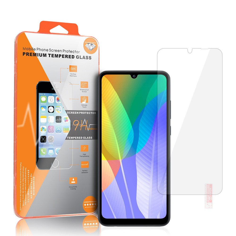 Karkaistu lasi Orange Huawei Y6P/ENJOY 20E/Y8P/P Smart S:lle