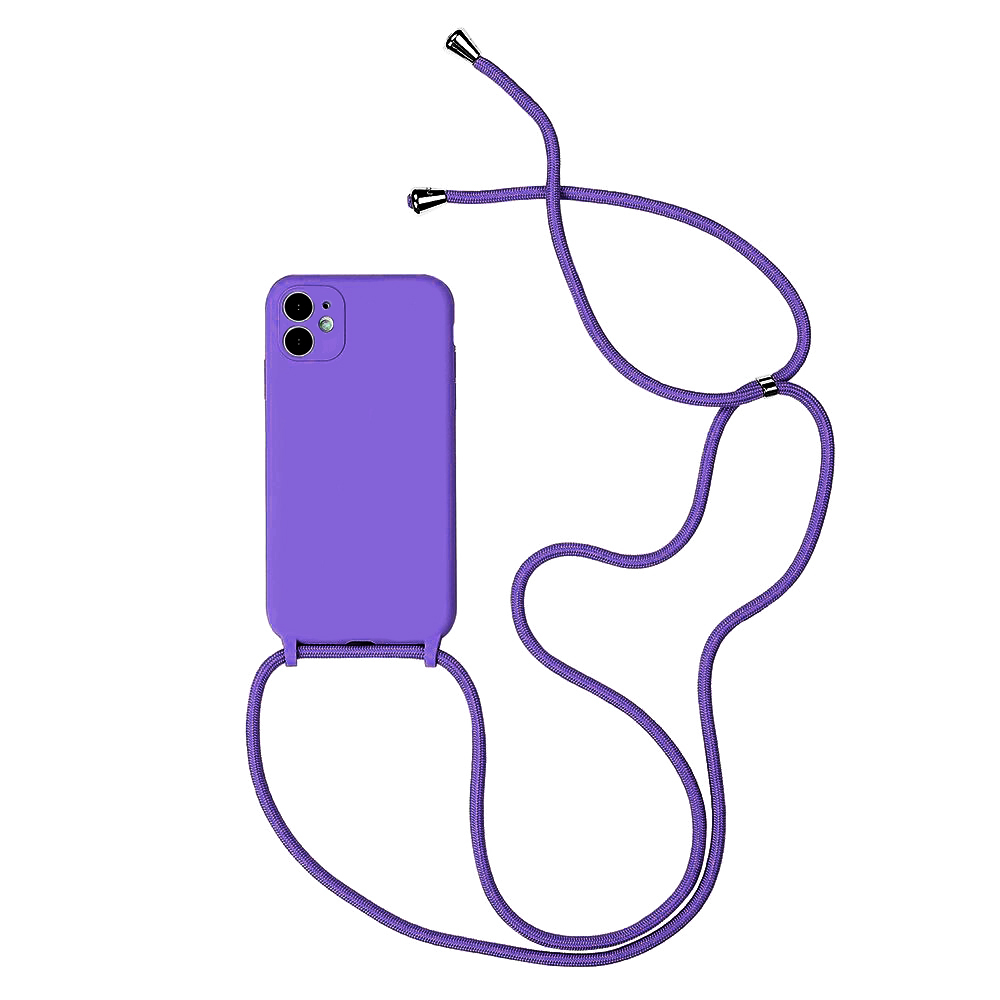 Strap Silikoni Suojakuori iPhone 11 Pro:lle - violetti