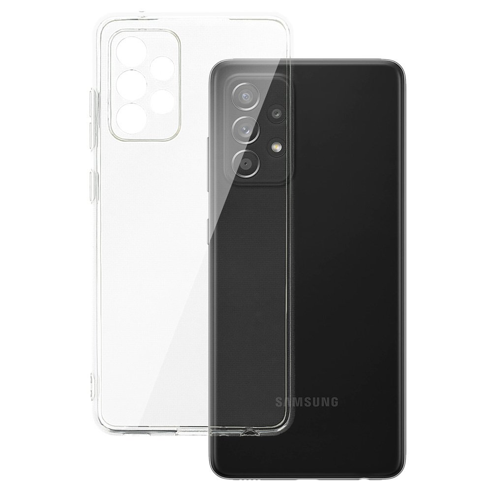 Takakuori 2 mm sopii erinomaisesti Samsung Galaxy A52/A52S läpinäkyvä