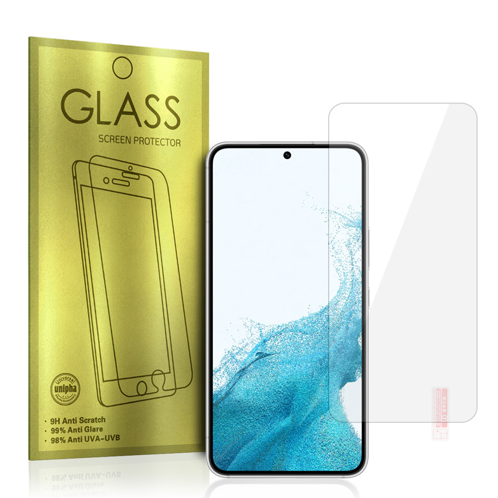 Gold Karkaistu lasi Samsung Galaxy S21 Plus:lle