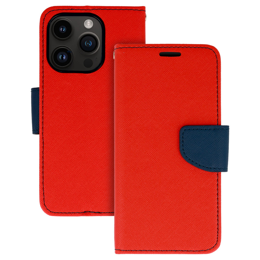 Fancy Suojakuori iPhone 11 Pro:lle - punainen-laivastonsininen
