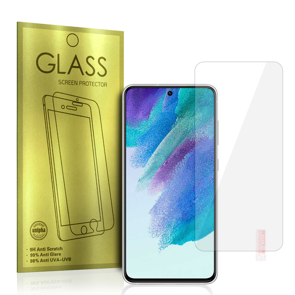 Karkaistu lasi kultainen Samsung Galaxy S21 FE