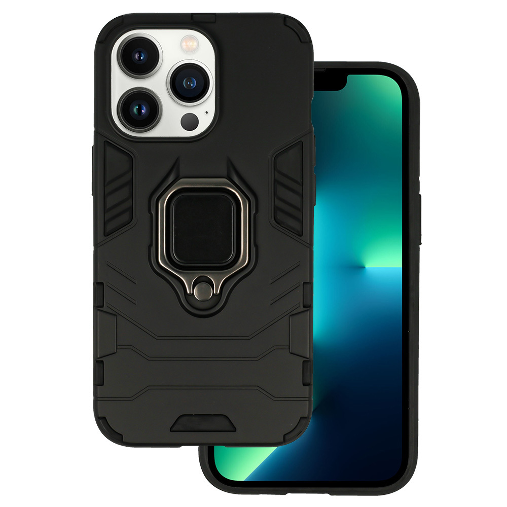 Ring Armor Suojakuori iPhone 13 Pro musta