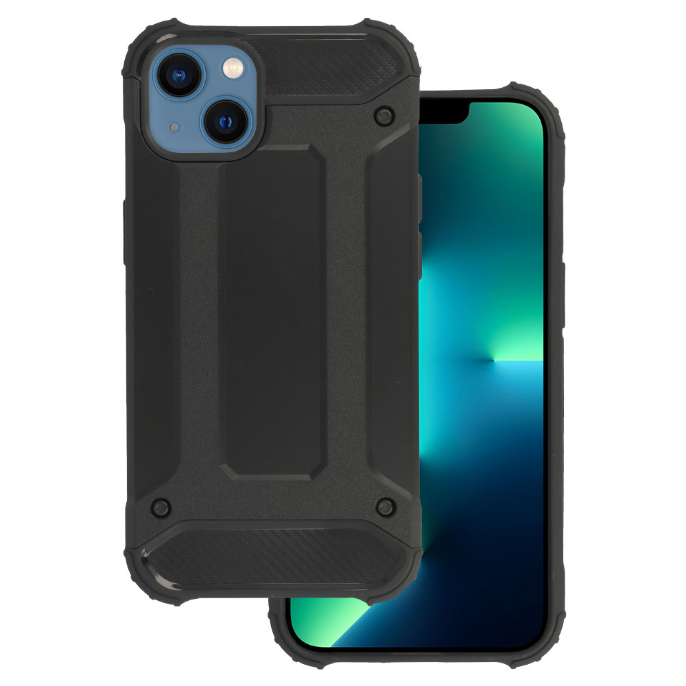 Armor Carbon Suojakuori iPhone 13 musta
