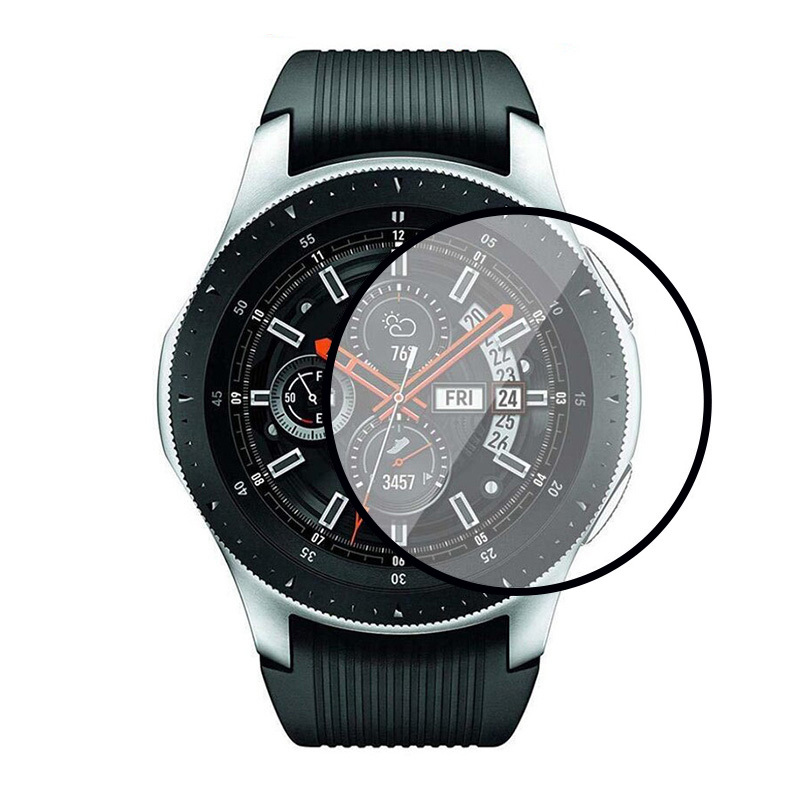 Acrylic Full Glue -suojalasi Samsung Galaxy Watch 46mm -kellolle