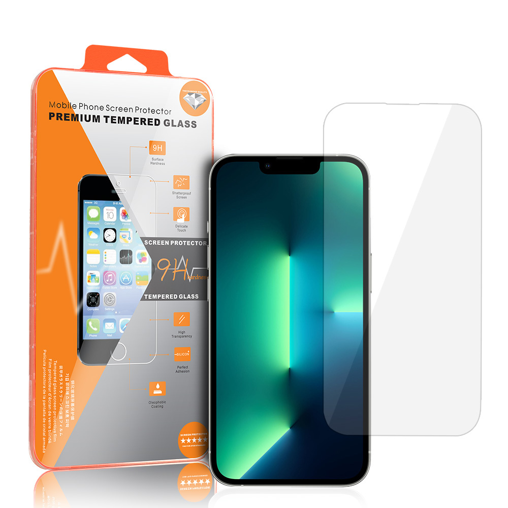 Tempered Glass Orange for IPHONE 13 MINI